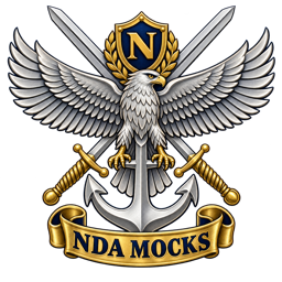 NDA Mocks wings, swords and anchor crest
